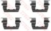 TRW PFK232 Accessory Kit, disc brake pads